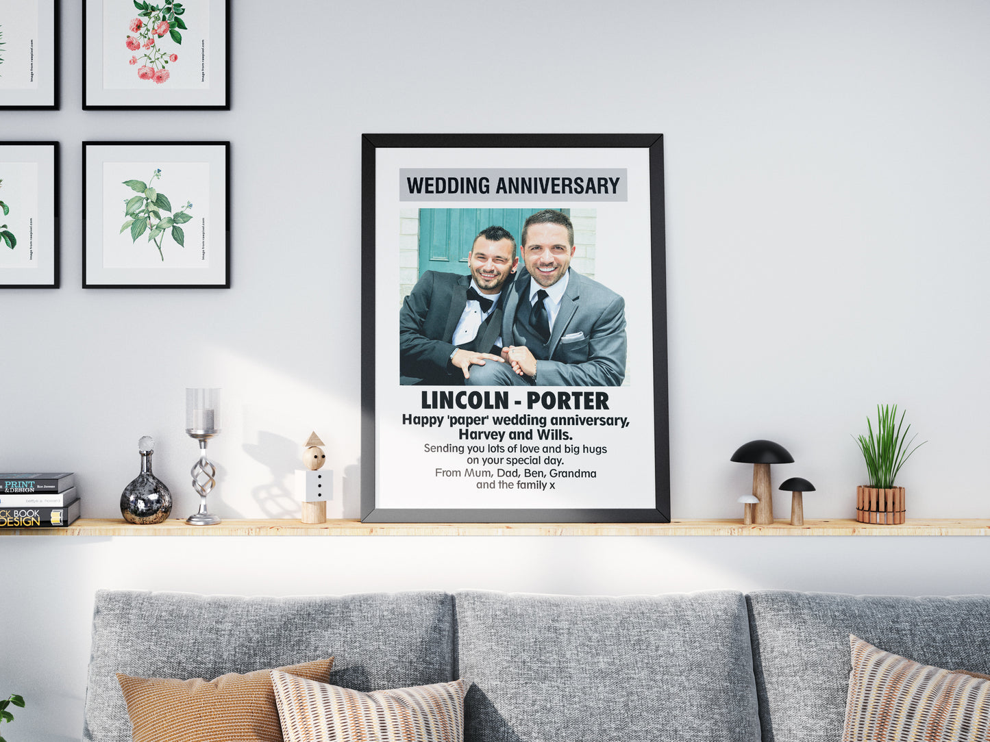 Custom ODT Classified Print - Weddings & Engagements