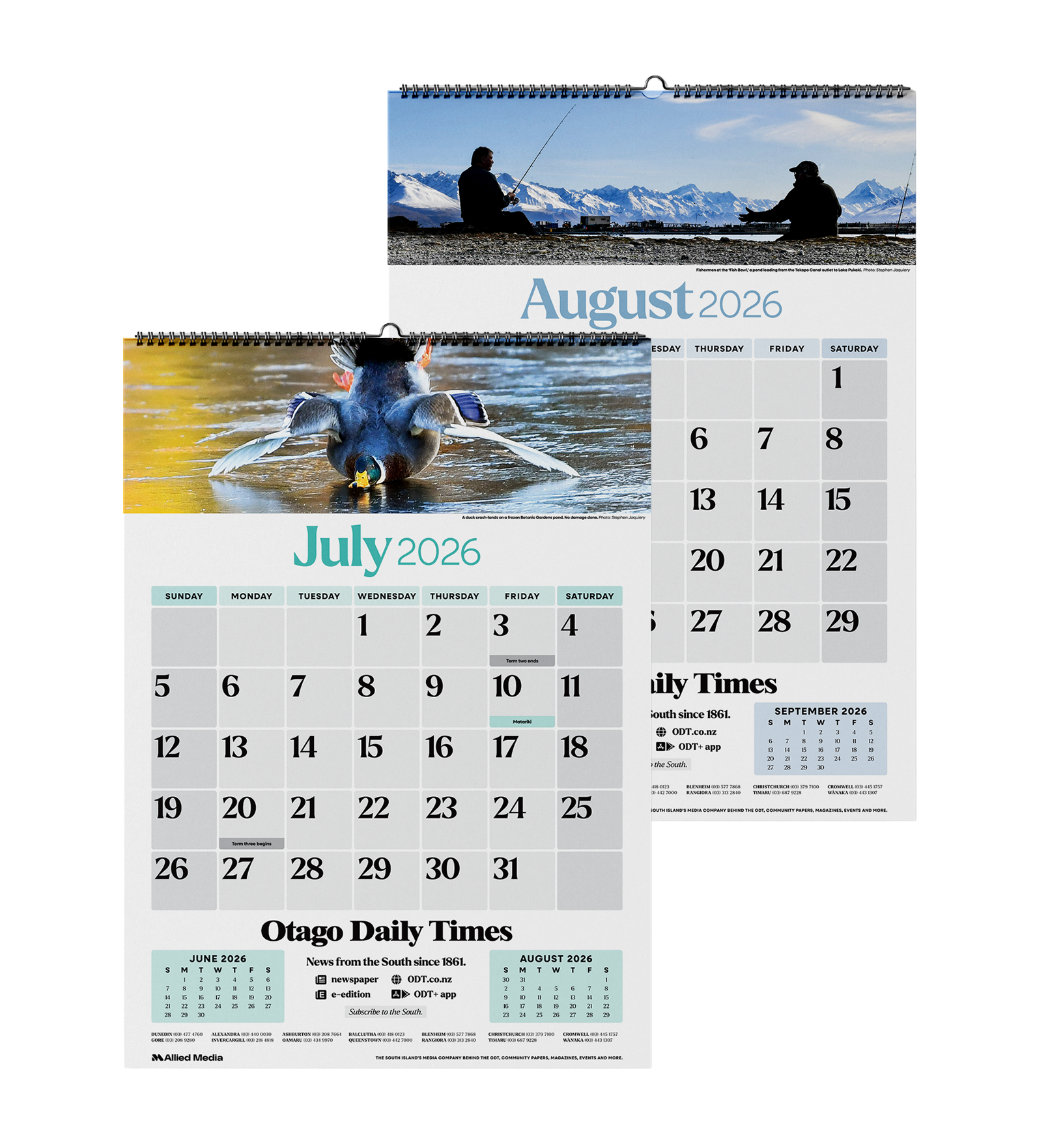 2026 ODT Calendar Collection