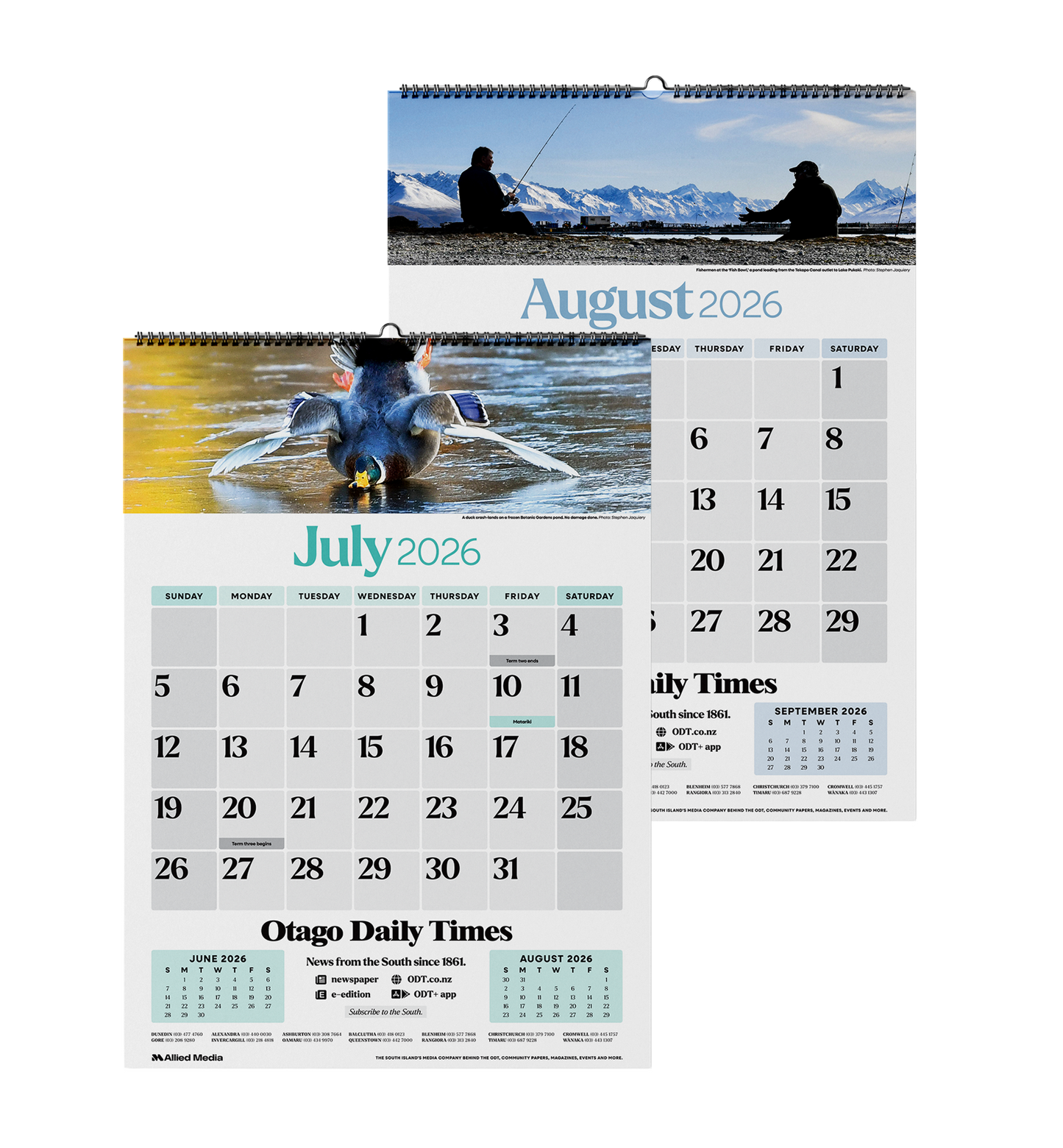 2026 ODT Calendar Collection