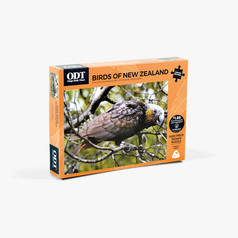 ODT Birds of New Zealand Jigsaw Puzzle - Cheeky Kākā